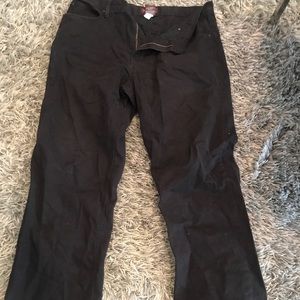 (21) Covington 34/30 regular fit black jeans
